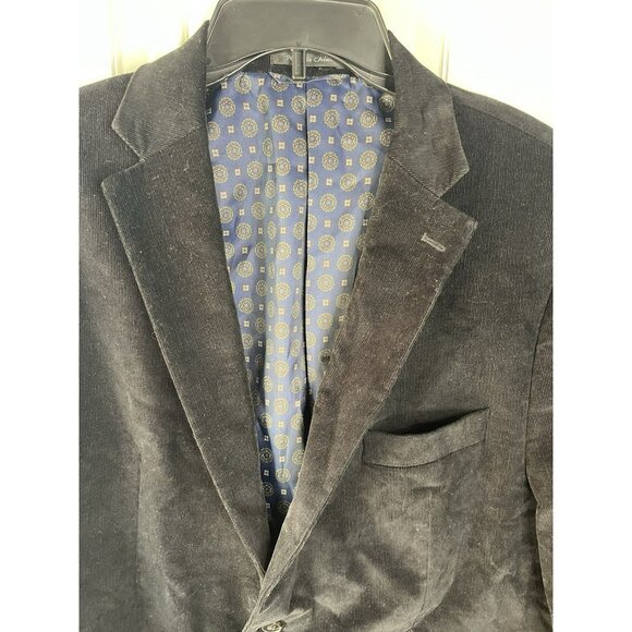 Lauren Ralph Lauren Black Label Corduroy Men's 44S Sports Coat Brown Elbow Patch - Picture 2 of 7